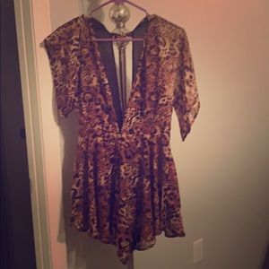Cheetah jumpsuit